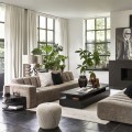 Pufa Perruche Stool Boucle WhiSand