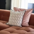Poszewka dekoracyjna RM Velvet, Pink, 60x60 cm
