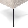 Krzesło Dining Chair The Smith, White Sand, Bouclé