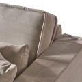 Sofa Metropolis Sofa 2,5 Seater, washed cotton, natural