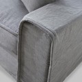 Sofa Metropolis Sofa 2,5 Seater, washed cotton, grey