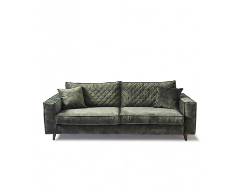 Sofa Kendall 3,5 Seater, velvet, ivy