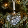 Bombka Ornament Lovely Time, Silver, S