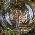 Bombka Ornament Wonderful Times, Gold, Ø10cm