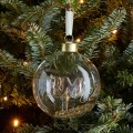 Bombka Ornament Wonderful Times, Gold, Ø10cm
