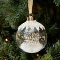 Bombka Ornament Starry Starry, Silver, Ø10cm