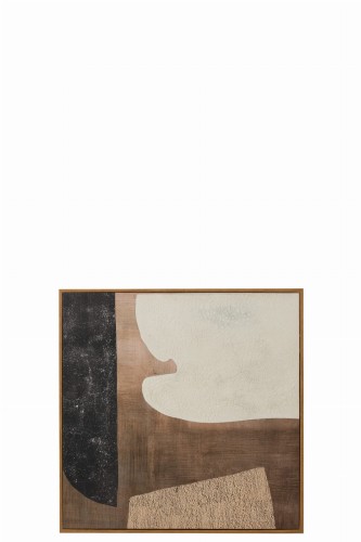 Obraz Spots Canvas/Wood Mix