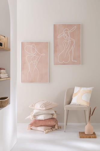 Plakaty Woman Lines Canvas zestaw
