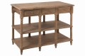 Konsola 6 Drawers Wood Natural
