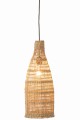 Lampa Bottle Shape Seagrass Natural