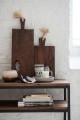 Konsola Wood/Metal Brown+Black