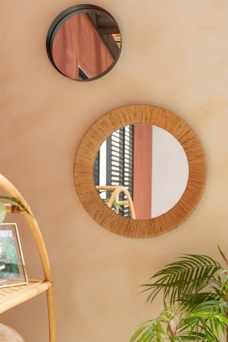 Lustro Round Rattan Natural