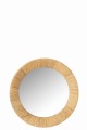 Lustro Round Rattan Natural