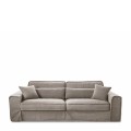 Sofa Metropolis Sofa 3,5 seater, washed cotton, stone