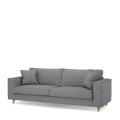 Sofa 3,5 Seater Sofa Kendall, Grey