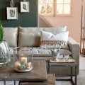 Sofa 3,5 Seater Sofa Continental, Flanders Flax