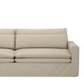 Sofa 3,5 Seater Sofa Continental, Flanders Flax