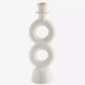 Świecznik STONEWARE CANDLE HOLDER