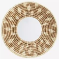Lustro ROUND MIRROR W/ SEAGRASS