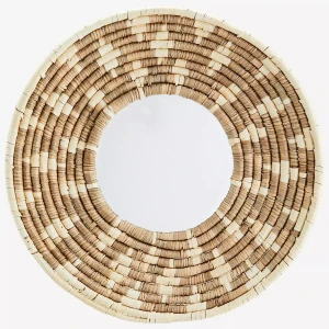 Lustro ROUND MIRROR W/ SEAGRASS