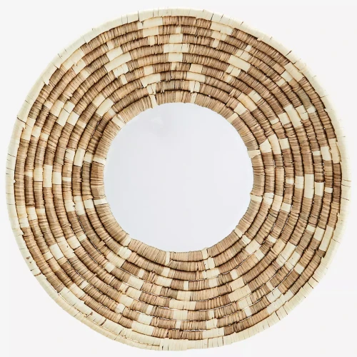 Lustro ROUND MIRROR W/ SEAGRASS