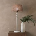 Abażur Lampshade Rustic Rattan Weave, Natural, 21x38