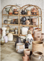 Doniczka STONEWARE VASE
