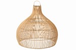 Lampa Pear Shape Rattan Natural