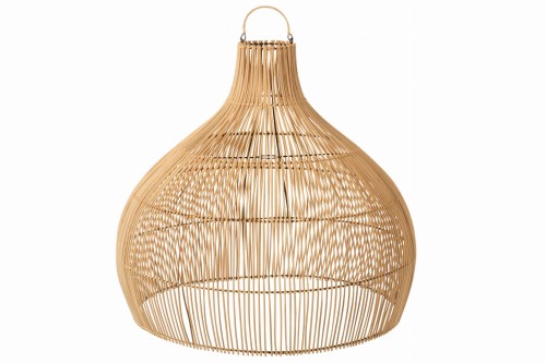 Lampa Pear Shape Rattan Natural