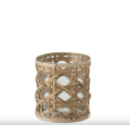 Lampionik Candice Glass/Reed Natural Small