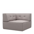 Sofa modułowa, narożnik Brandon Corner, celtic weave, pebbles stone