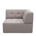 Sofa modułowa, narożnik Brandon Corner, celtic weave, pebbles stone