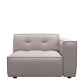 Sofa modułowa Brandon Corner Arm Right, celtic weave, pebbles stone