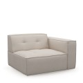 Sofa modułowa Brandon Corner Arm Right, celtic weave, chelsea flax