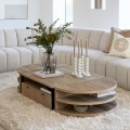 Stolik kawowy Coffee Table Milan, Ø90, Set of 2