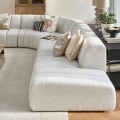 Sofa modułowa / szezlong Dazzle Lounger R Antique White