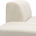 Sofa modułowa szezlong Dazzle Corner Round Antique White