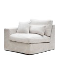 Sofa modułowa narożnik Miles Corner Arm Left AnWhite