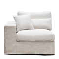 Sofa modułowa narożnik Miles Corner Arm Left AnWhite