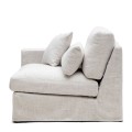 Sofa modułowa narożnik Miles Corner Arm Right AnWhite