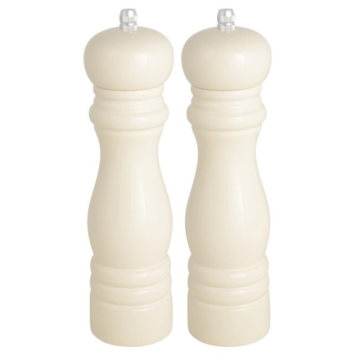 Młynki do soli i pieprzu Salt/pepper mill cream 2 asstd