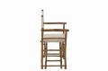 Krzesło Chair Director Pliable Bamboo+Textile Natural+White