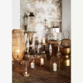 Lampion Antic Brass M