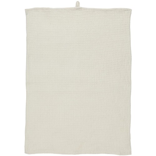 Ręcznik kuchenny Tea towel waffle pattern white