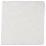 Serwetka materiałowa Napkin double weaving white