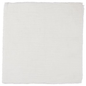 Serwetka materiałowa Napkin double weaving white