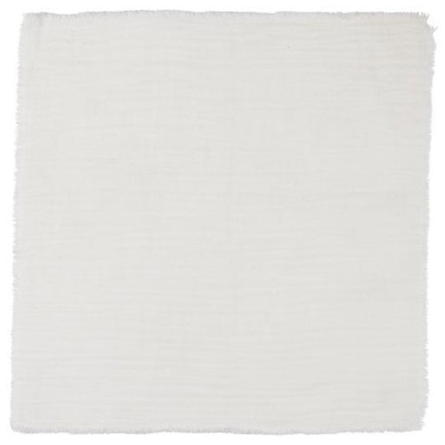 Serwetka materiałowa Napkin double weaving white
