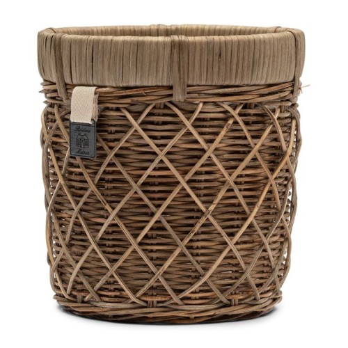 Doniczka Flower Pot Rustic Rattan Diamond, S