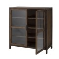 Gablota Marl Cabinet, Brown, Firwood