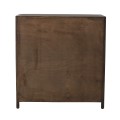 Gablota Marl Cabinet, Brown, Firwood